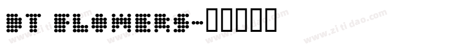 DT Flowers字体转换